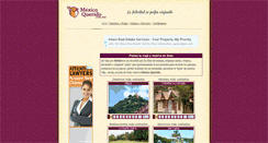 Desktop Screenshot of mexicoquerido.com.mx